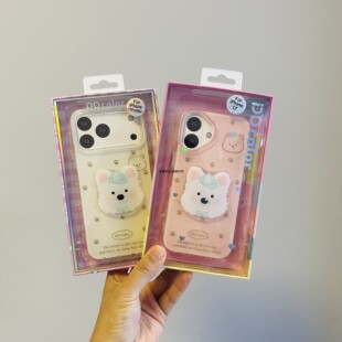 苹果可爱哭泣气囊防摔手机壳适用于16pro手机壳可爱女孩哭泣气囊壳新款 手机壳17pro保护壳防摔卡通壳