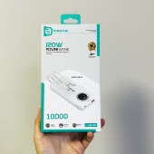 思科耐qx10充电宝带线数显适用于120w快充手机通用3c户外电源新款