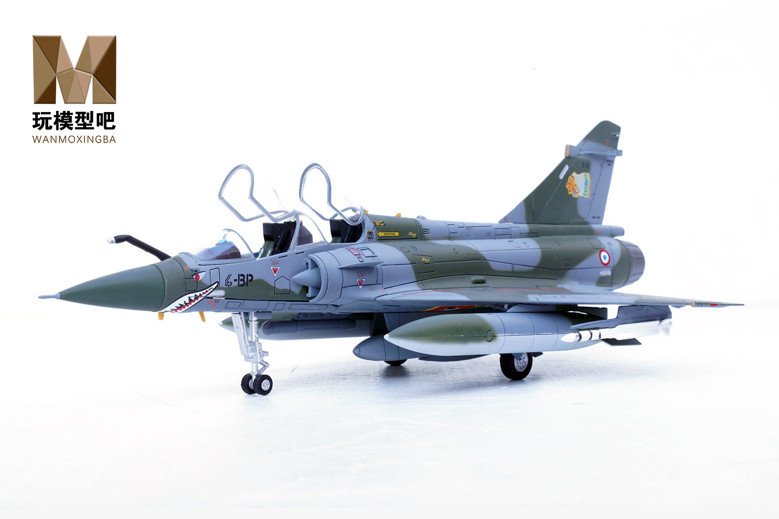 铁流1/72法国空军幻影2000n战斗机拉斐特中队合金成品战机模型