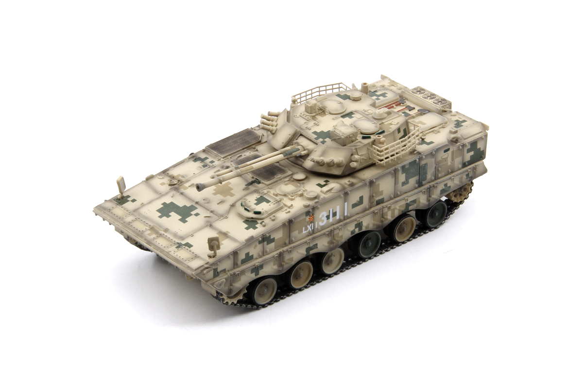 UNISTAR 1/72 中国陆军ZBD-04A步兵战车合金成品模型沙漠数码涂装