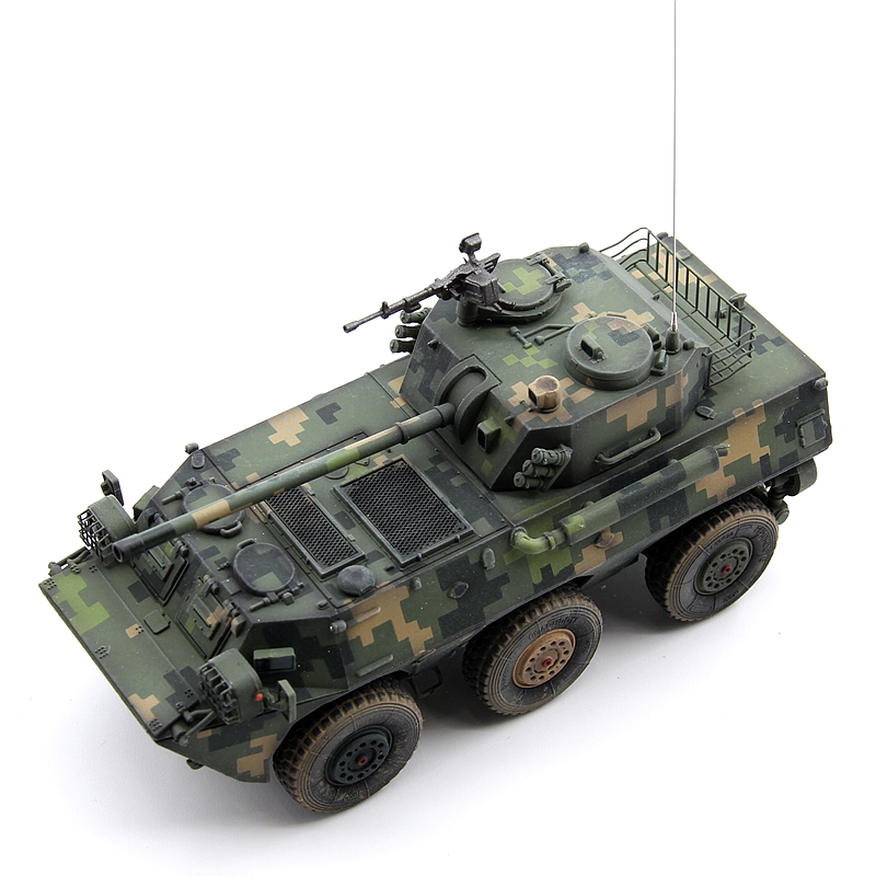 UNISTAR 1/72中国陆军PLL-05自行迫榴炮丛林数码合金成品模型收藏