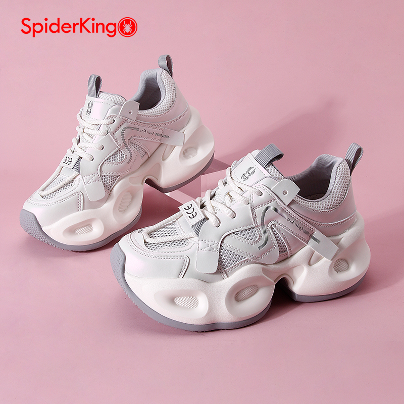 蜘蛛王官方正品授权女老爹鞋