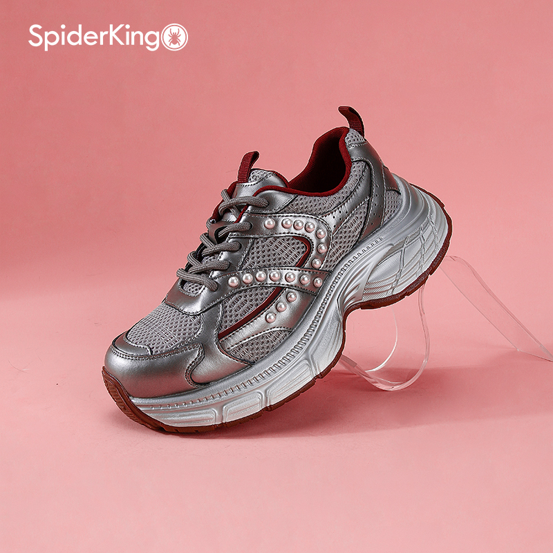 蜘蛛王官方正品授权女休闲老爹鞋