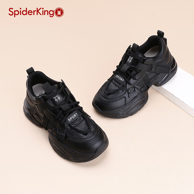 蜘蛛王官方旗舰店正品轻便老爹鞋