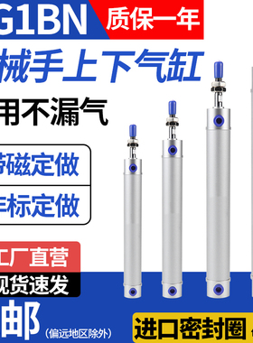 机械手上下引拨气缸斜臂注塑机配件CG1BN YC20 25 32-650-750-170