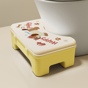 马桶脚凳蹲坑神器坐便脚踩脚踏凳儿童卫生间垫脚厕所拉屎搁脚凳子