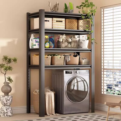 洗衣机架子滚筒翻盖上方置物架