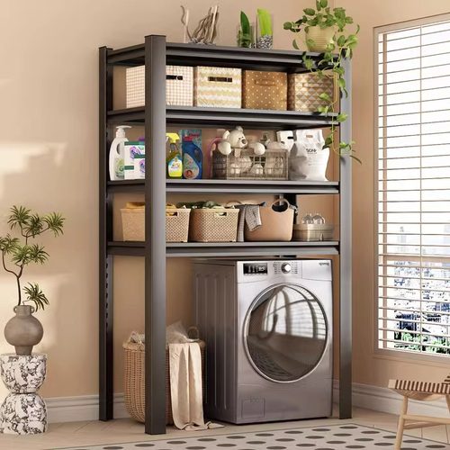 洗衣机架子滚筒翻盖上方置物架