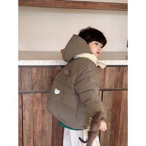 虾酱麻麻双版本羽绒服外套