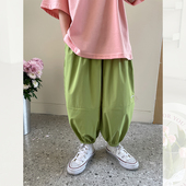 虾酱麻麻男童速干防蚊裤 子 宝宝宽松儿童运动束脚薄裤 夏装 2025新款