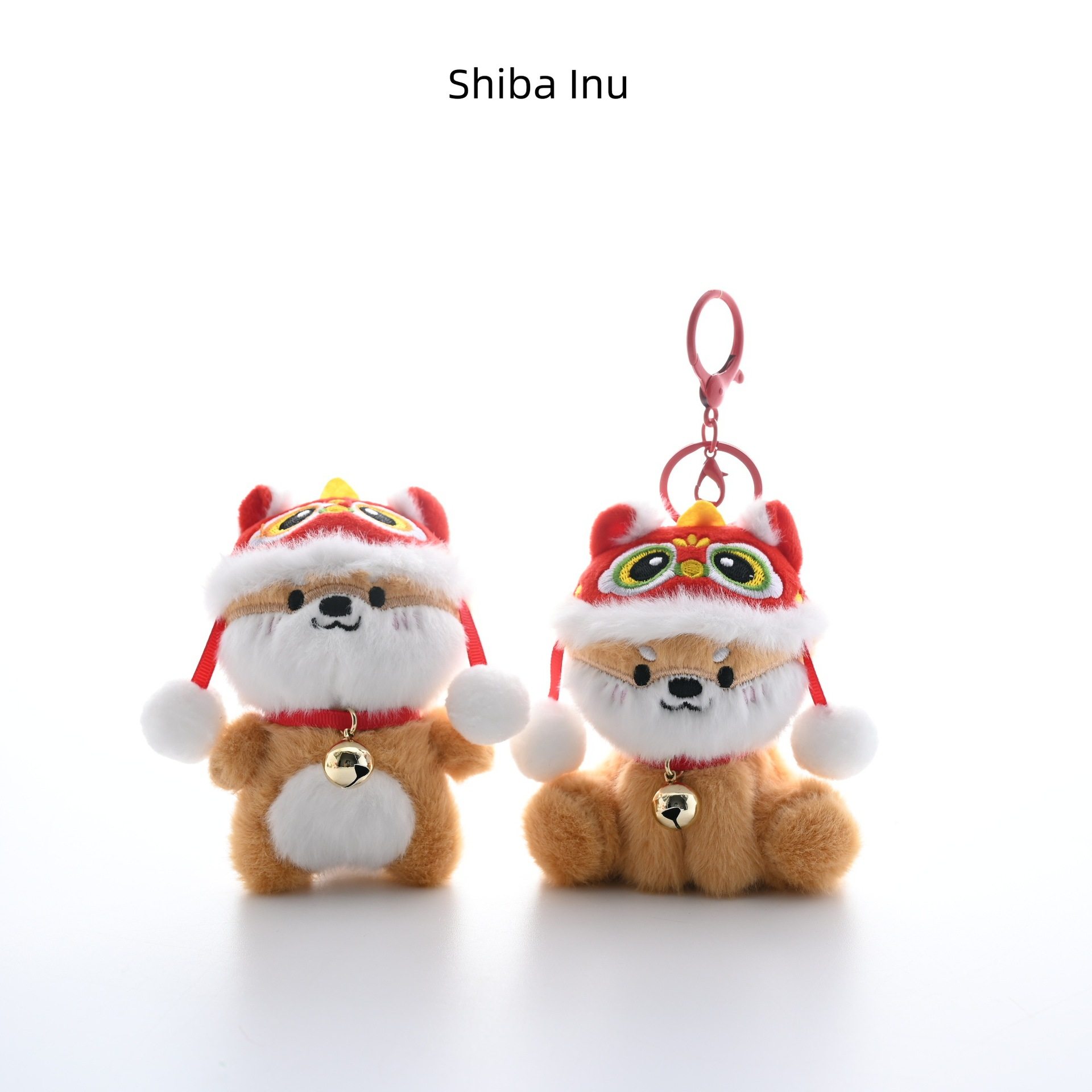 【招财挂件】新款恭喜发柴国潮毛绒挂件可爱新年招财公仔钥匙扣,玩具/童车/益智/积木/模型,胎毛挂坠/挂件,淘宝优惠券,粉丝福利购,淘宝优惠卷