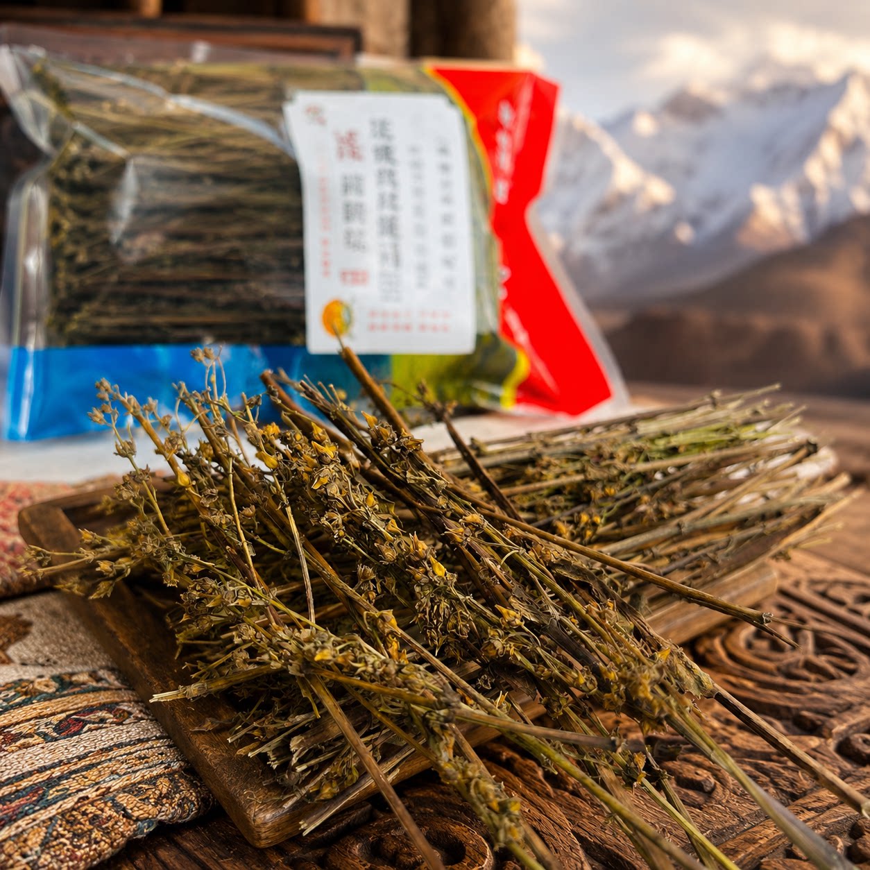 藏茵陈煎服泡水草本茶西藏直发