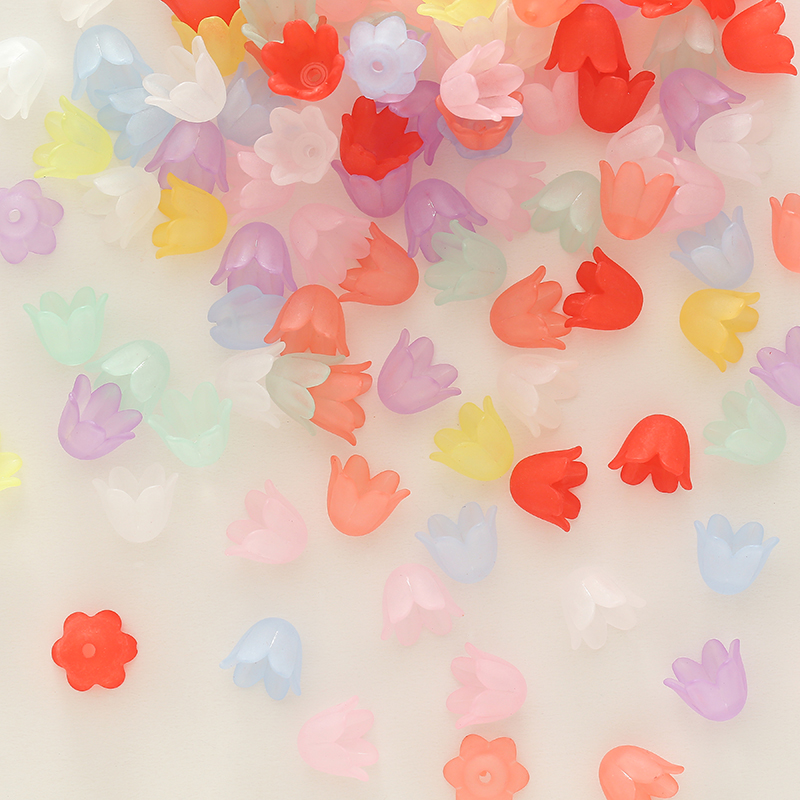 铃兰花苞亚克力不掉色手工DIY