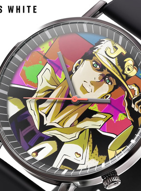 动漫卡通手表jojo男生学生休闲时尚腕表石英商务表