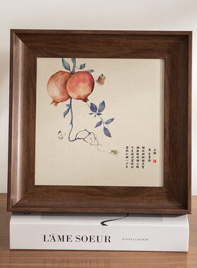 美式复古相框简约创意6寸相框A4寸摆台艺术照装饰挂墙字画框
