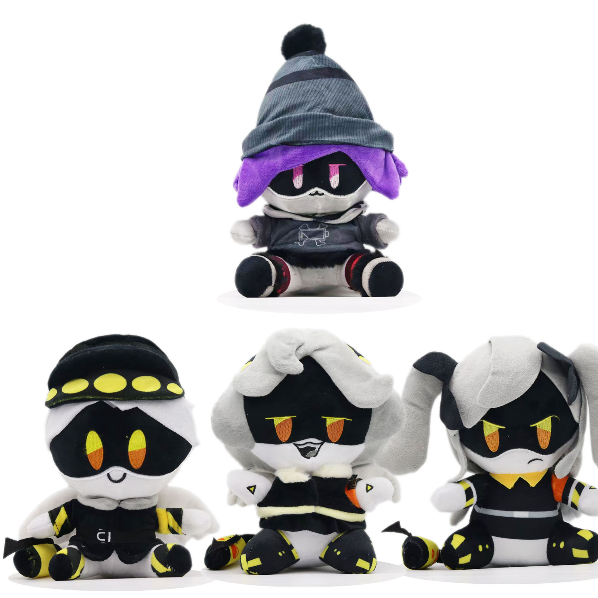 跨境新款 murder drones J plush 无机杀手J毛绒玩具公仔玩偶现货