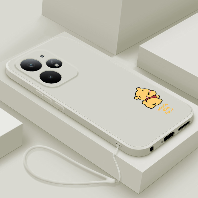 适用Realmeneo7turbo手机壳卡通小熊真我NEO7X保护套新款液态硅胶noe7se超薄可爱男女款RMX5062‌全包防摔