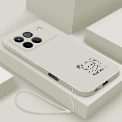 适用荣耀WIN手机壳小猫小狗WINRT液态硅胶保护套honor win网红超薄可爱男女款AAK-AN00镜头全包防摔