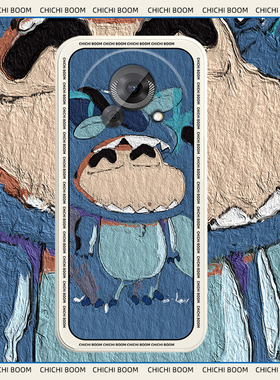 适用魅族luck08手机壳新款油画小新MeiZuluck08保护套个性男潮魅族AI全包防摔幸运08液态硅胶超薄简约