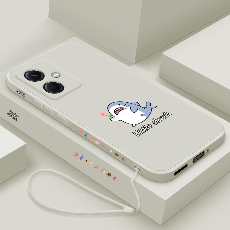 适用Redmi红米note12pro极速版手机壳新款note12pro十保护套noto12tpro卡通小鲨鱼12Rpro个性创意turbo男女款