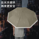 双层配色自动C型车载反向伞雨伞女晴雨两用长柄大号抗风暴雨专用