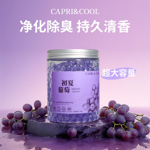 空气清新剂挥发晶球香珠卧室衣柜车载持久留香氛厕所卫生间除臭