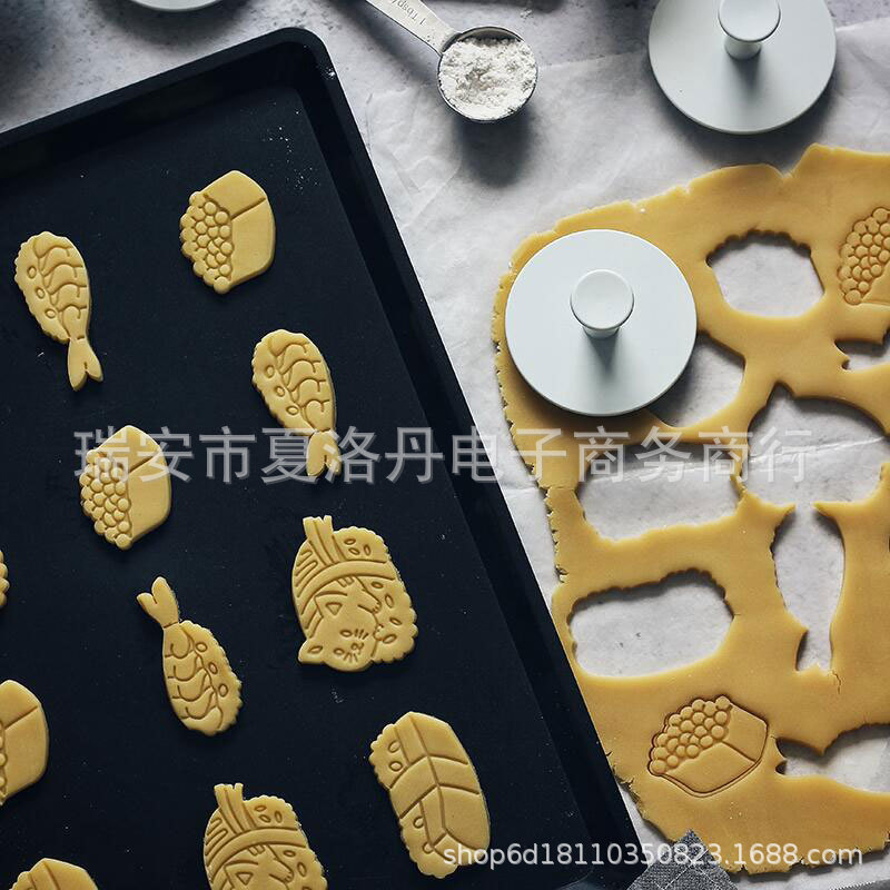 烘焙模具卡通动物花朵3D
