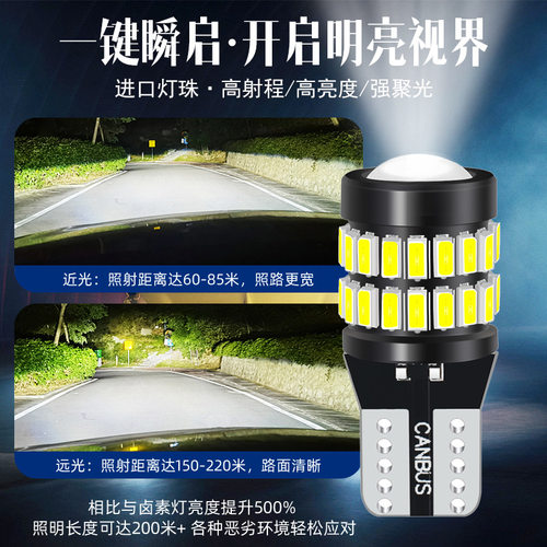 LED车灯通用T10汽车示宽灯3014 3030 36smd小车货车门高亮阅读灯