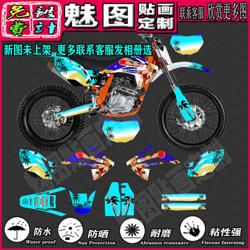 海陵M越野摩托车华洋T2T4K6