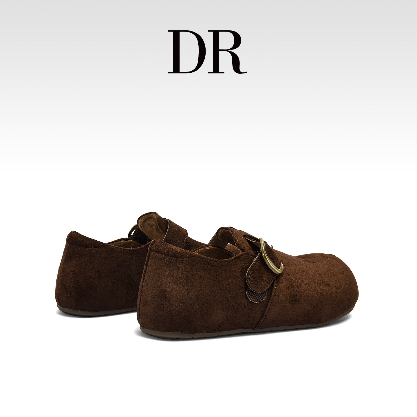 DR官方正品真皮搭扣复古全包勃肯鞋女2026春季平底休闲圆头穆勒鞋,女鞋,勃肯鞋/软木鞋,淘宝优惠券,粉丝福利购,淘宝优惠卷
