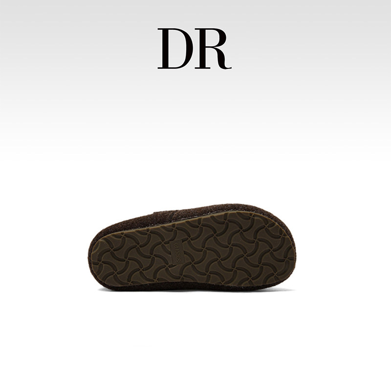 DR官方正品2025年羊毛羊绒混纺低跟搭扣休闲平底圆头勃肯鞋时尚复,女鞋,勃肯鞋/软木鞋,淘宝优惠券,粉丝福利购,淘宝优惠卷