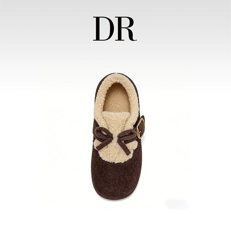 DR官方正品2026新款单鞋可爱呢子软底鞋勃肯鞋豆豆鞋外穿鞋法式复,女鞋,勃肯鞋/软木鞋,淘宝优惠券,粉丝福利购,淘宝优惠卷