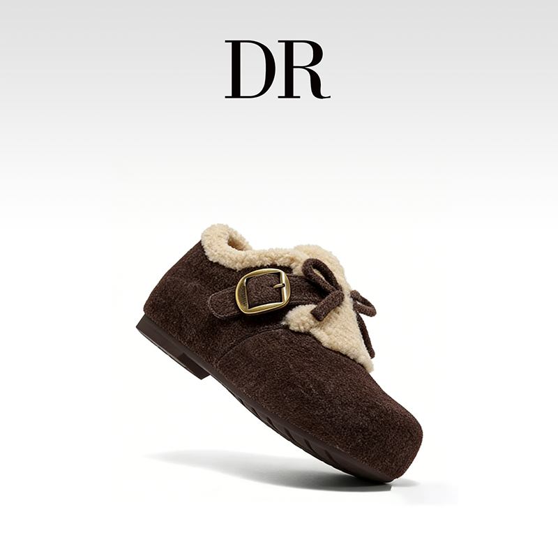 DR官方正品软木鞋呢子休闲搭扣低跟浅口平底百搭休闲舒适复古勃肯,女鞋,勃肯鞋/软木鞋,淘宝优惠券,粉丝福利购,淘宝优惠卷