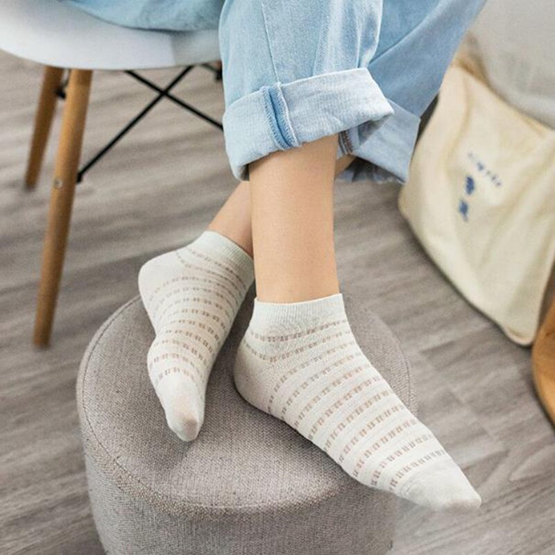 低帮女士短袜夏季棉袜超薄低帮短筒休闲吸汗透气运动休闲女生袜子