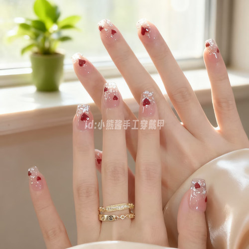 短款秋冬高级感显白美甲定制