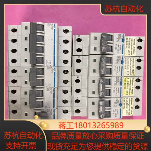 德国海格漏电保护器空气开关 A 063E  C204台