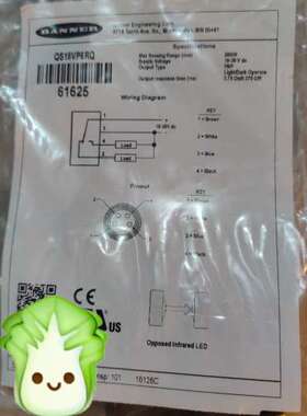 邦纳 全新原装 QS18VP6RQ 61625 议价