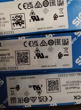 全新原装正品SICKWL100L-F2231传感器，