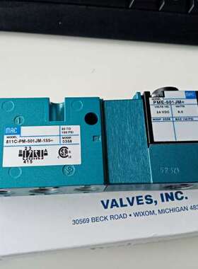 MAC电磁阀811C-PM-501JM-155=0358，全