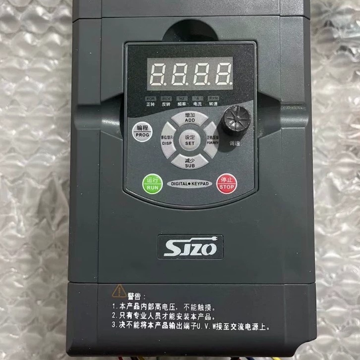 二手SJZQ变频器 ZQ100M-004G3B 拆机功能包好！