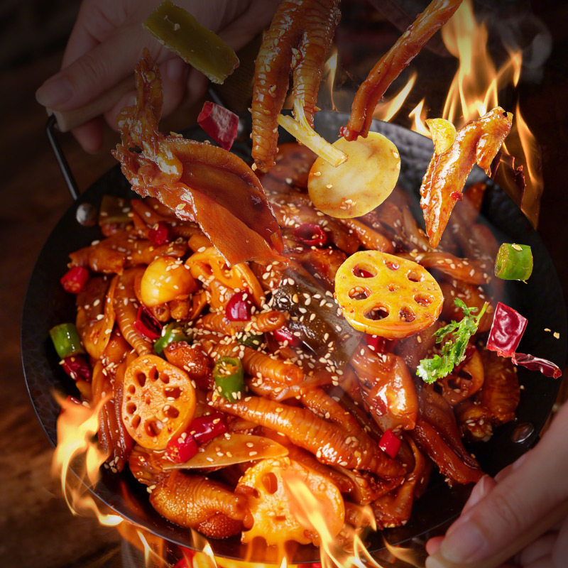 邹三和无骨鸡爪2斤装川辣红油去骨脱骨泡椒凤爪零食休闲食品小吃,零食/坚果/特产,鸡肉零食,淘宝优惠券,粉丝福利购,淘宝优惠卷