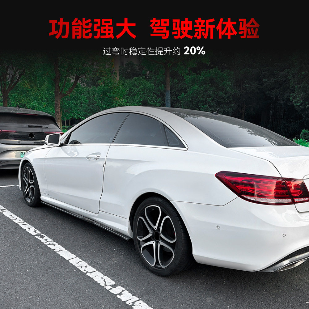 适用2009-2016奔驰E Coupe w212 C207 AMG侧裙小包围扰流板改装件