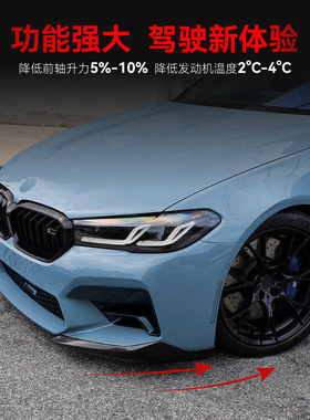适用2021-2024宝马bmw 5系F90 M5 LCI前包角前保险杠角跨境改装件