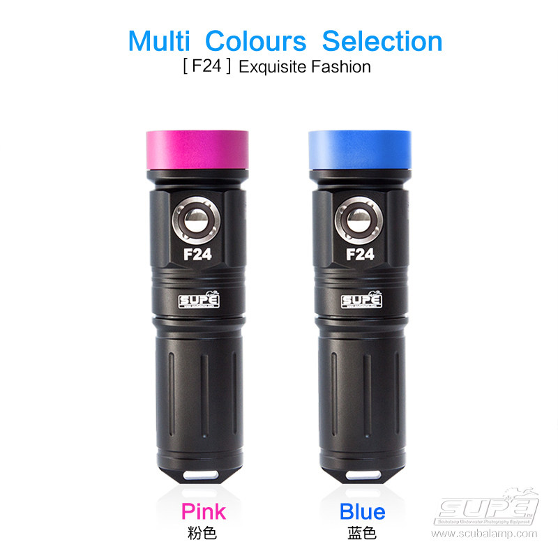 SCUBALAMP潜水补光灯F24多色光