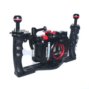 NiteScuba TG7黑卡5奥林巴斯gopro NS10潜水相机支架握把TG6