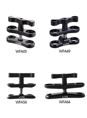 Weefine 潜水摄影蝴蝶夹水下摄影灯夹摄影机照相机安装固定夹夹具