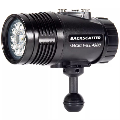 Backscatter Macro Wide 4300 摄影灯 水下夜潜聚焦灯 MW-4300