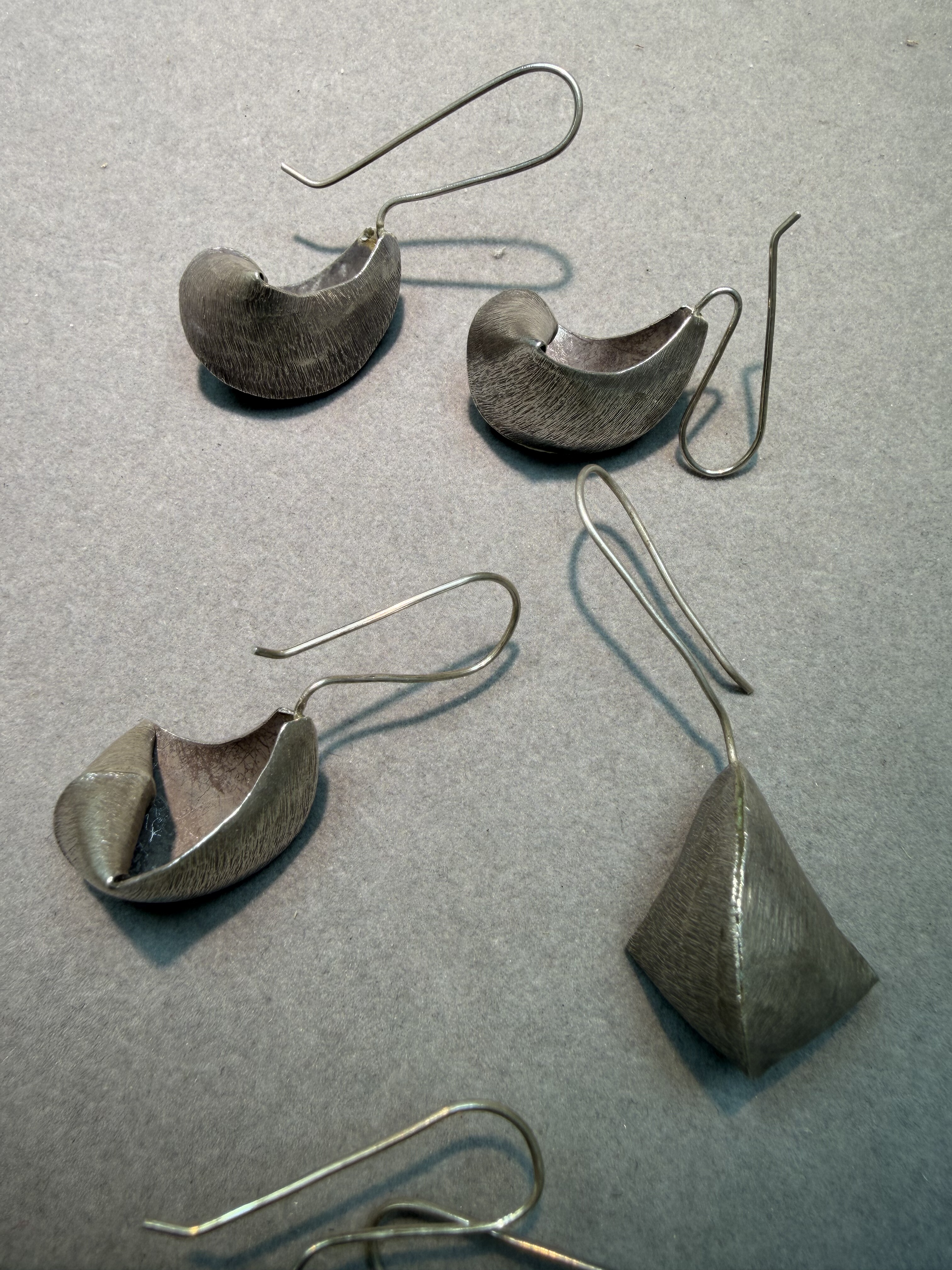 泰国清迈手工纯银耳环女小众设计感高级轻奢气质百搭耳饰,饰品/流行首饰/时尚饰品新,银饰耳饰,淘宝优惠券,粉丝福利购,淘宝优惠卷