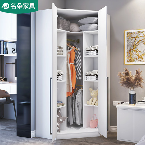 转角衣柜家用卧室90度小户型