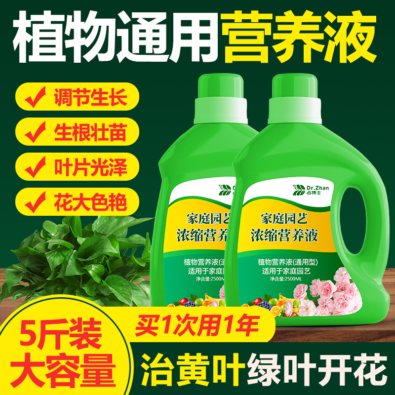 植物营养液通用型发财树绿萝肥料